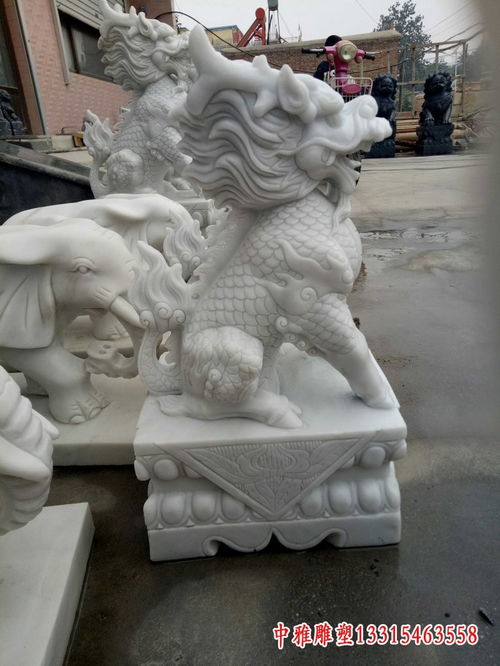 麒麟门前石雕 房地产石麒麟雕塑价格