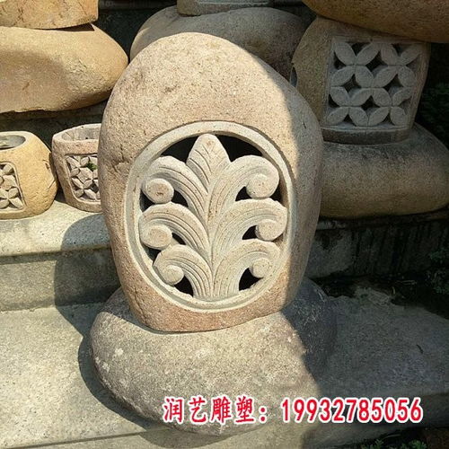 寺庙石雕灯笼 钦州灯汉白玉雕塑定制厂家