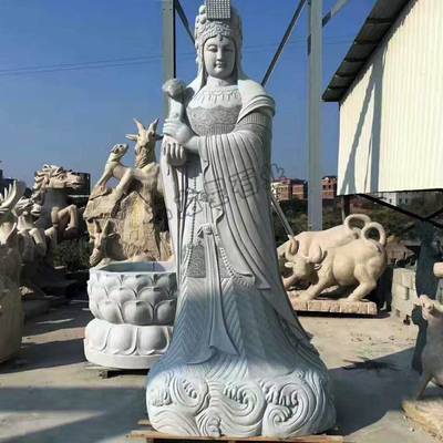 花岗岩雕刻石雕妈祖 妈祖神像石材雕刻价格
